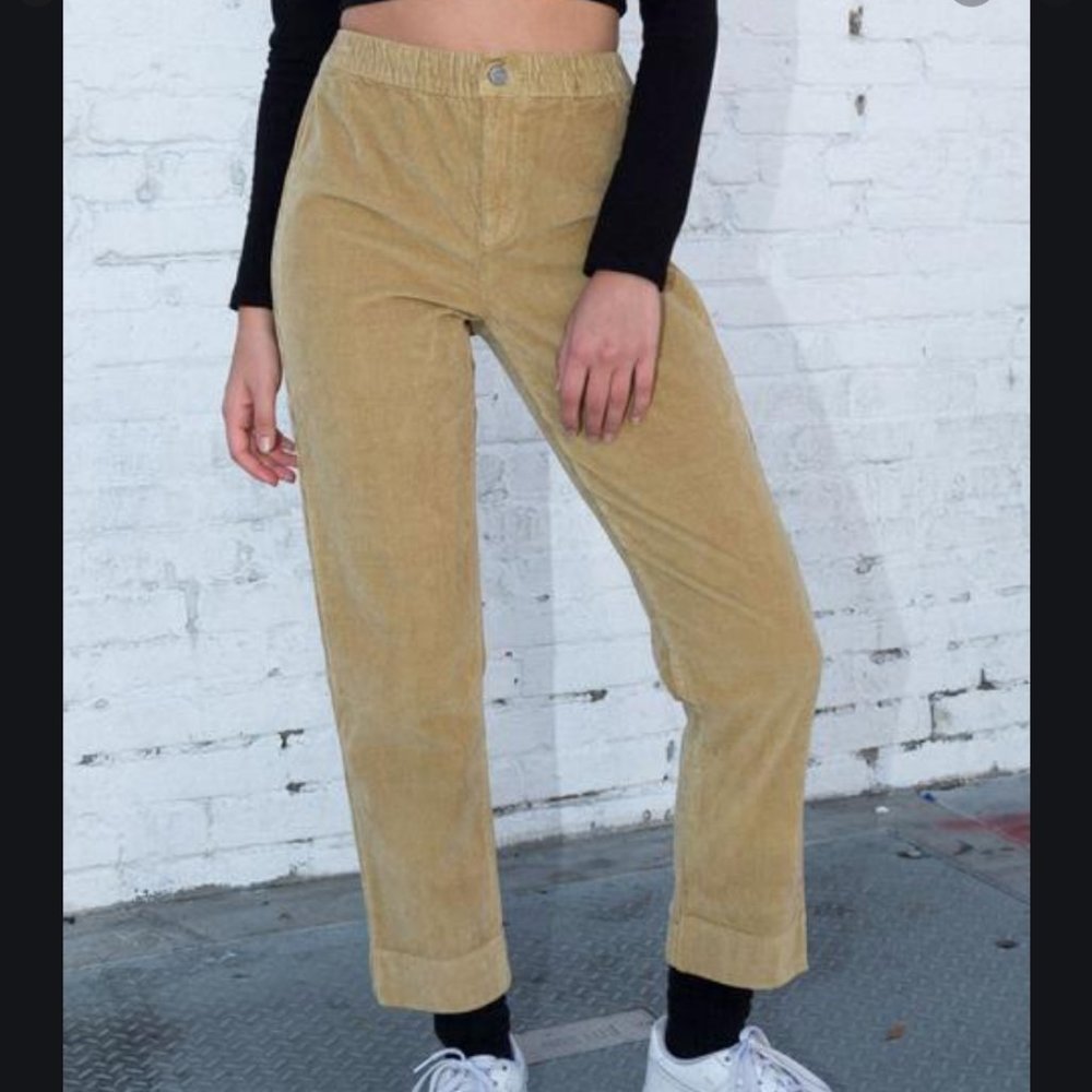 Brandy autumn corduroy pants